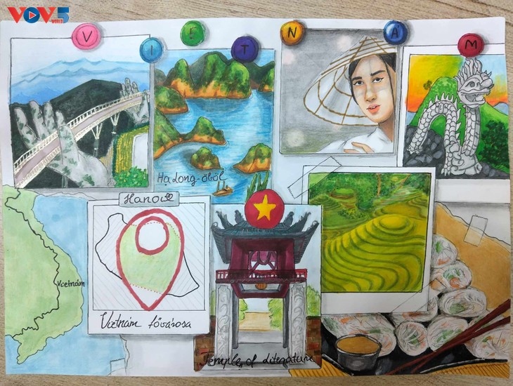 Cuộc thi vẽ “Việt Nam hôm nay trong con mắt trẻ thơ” dành cho học sinh Hungary